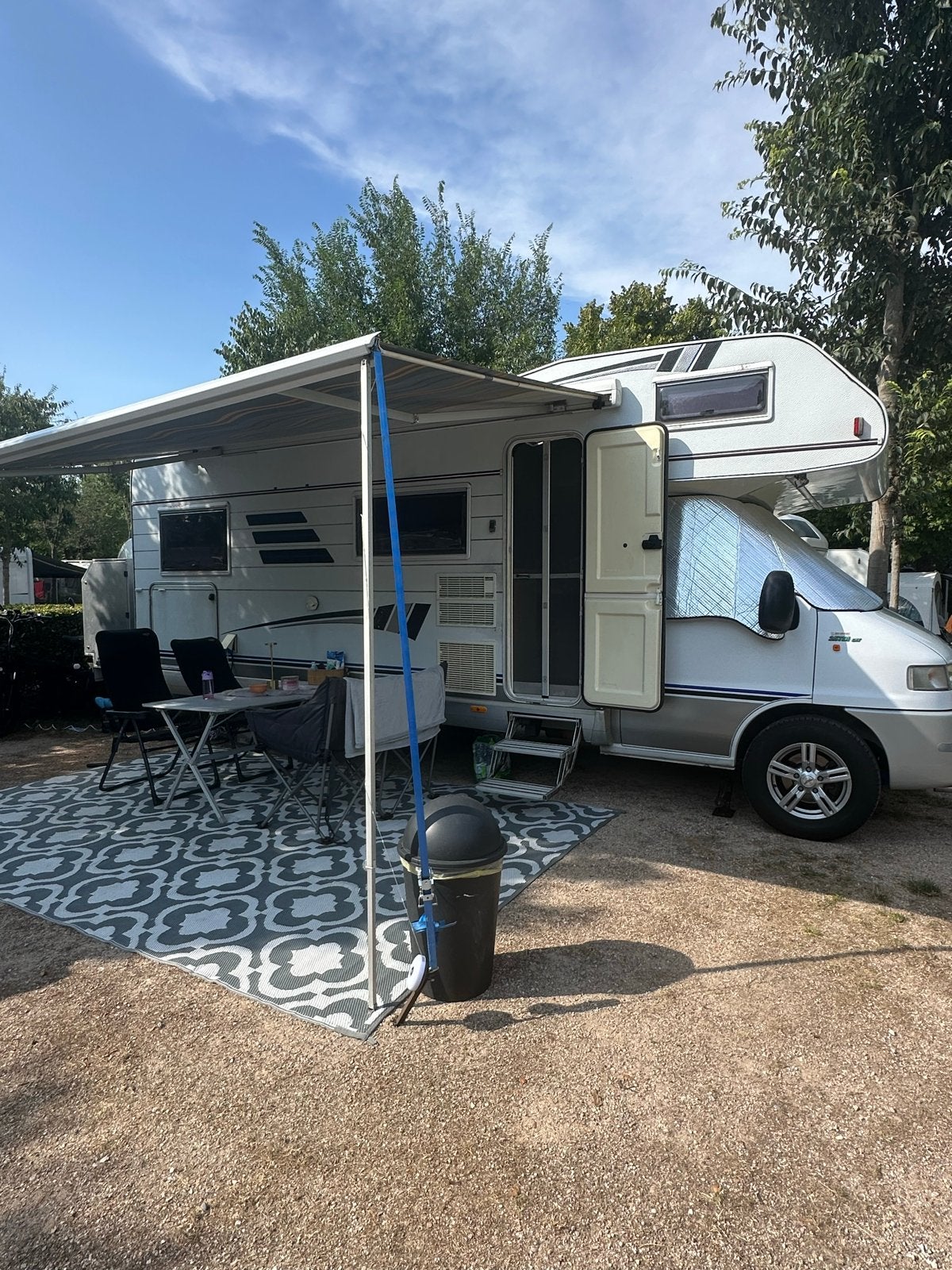 Hymer Camper Fiat Ducato Camp 644 met Airco en Buitendouche, Caravans en Kamperen, Alkoof, Ringverwarming, Fiat, Particulier