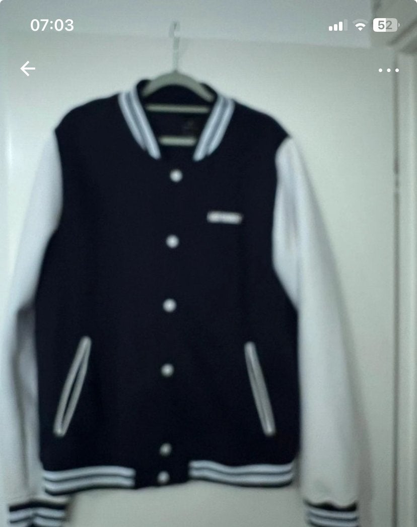 Brave Soul Varsity Jacket - Maat L, Ophalen of Verzenden, Gedragen, Maat 42/44 (L), Blauw