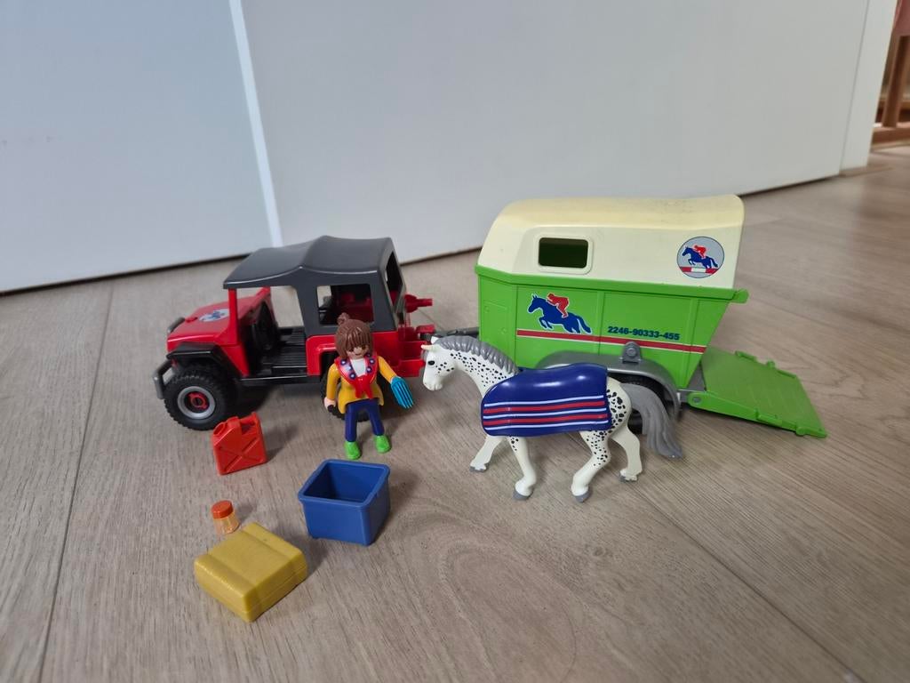 Playmobil paardentransport 4189, Kinderen en Baby's, Speelgoed | Playmobil, Ophalen of Verzenden