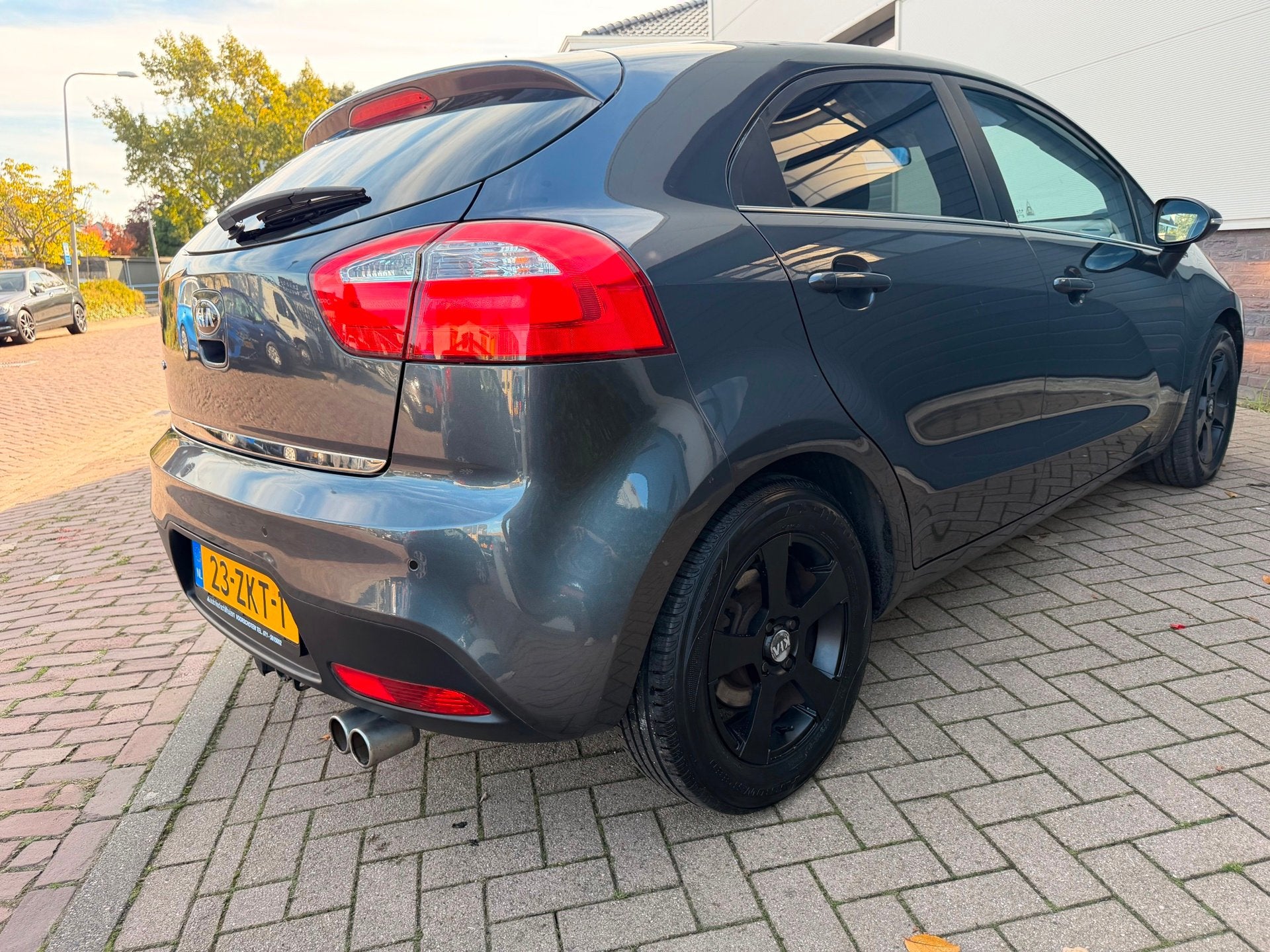 Kia Rio 1.2 CVVT Design Edition/Cruise-c/Led/PDC/Volledig on, Auto's, Euro 5, 4 cilinders, Origineel Nederlands, Bedrijf
