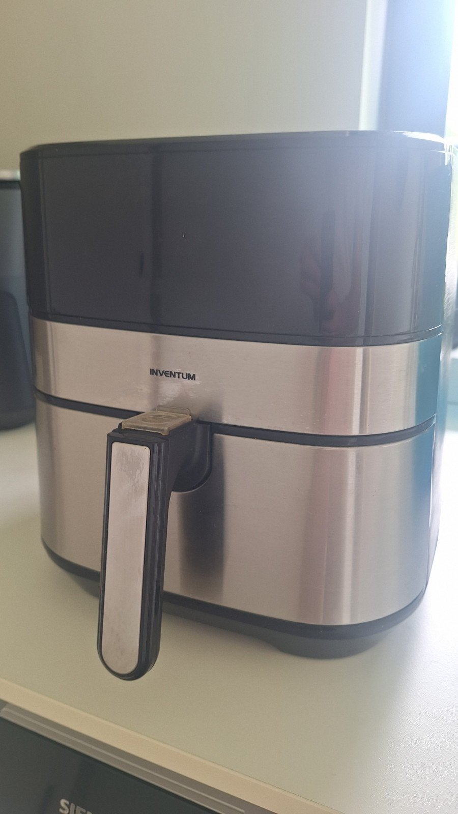 Inventum Airfryer GF500HLD/01 1700 watt met grillrek, Ophalen, Gebruikt, Airfryer, 1500 gram of meer