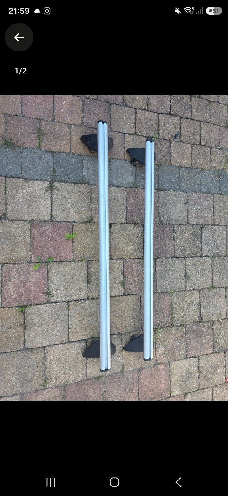 dakdragers voor opel zafira, Auto diversen, Ophalen, Gebruikt