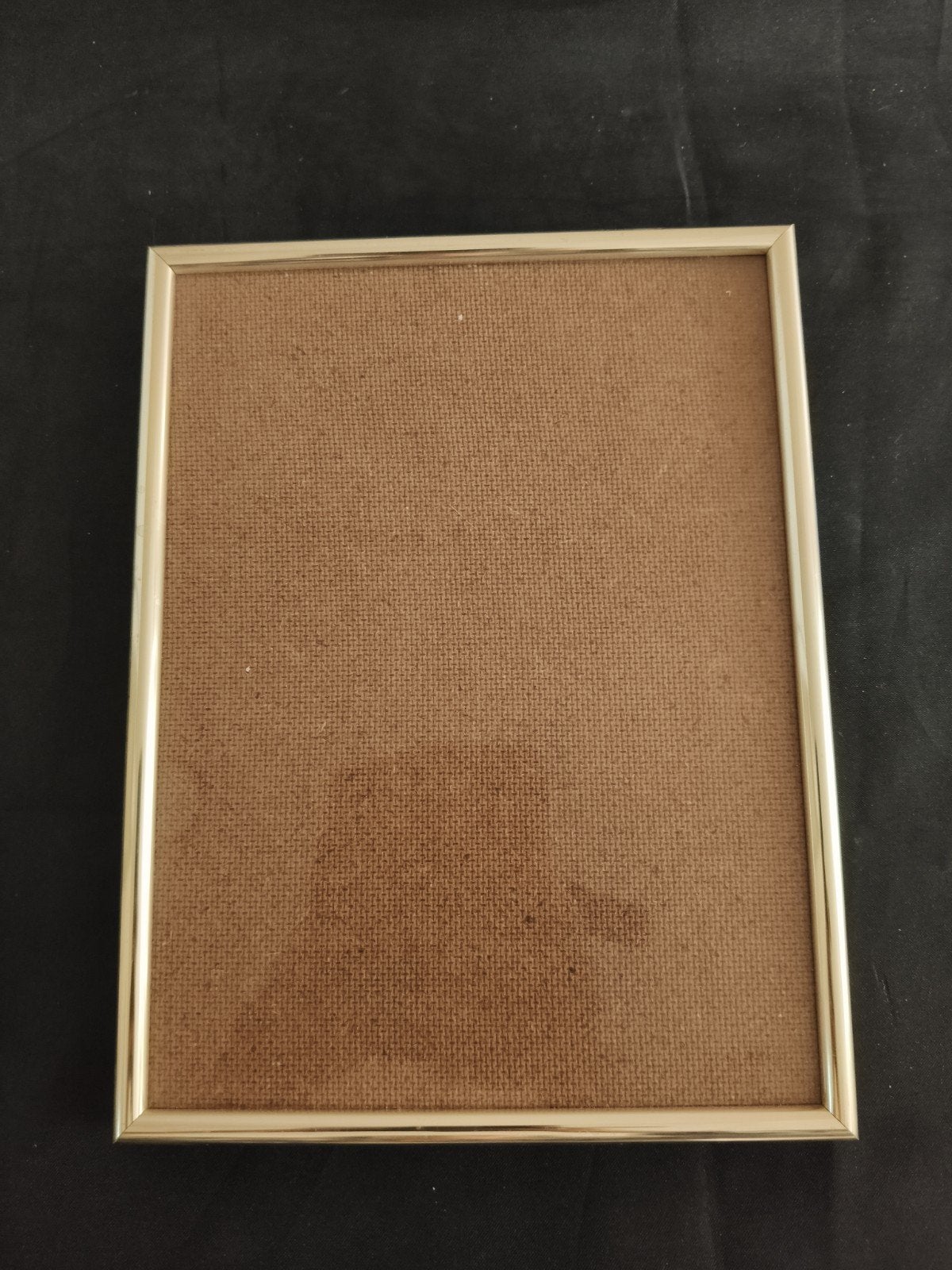 Goud kleurige fotolijst 18x24 cm, Gebruikt, Ophalen of Verzenden, Fotolijst, Goud