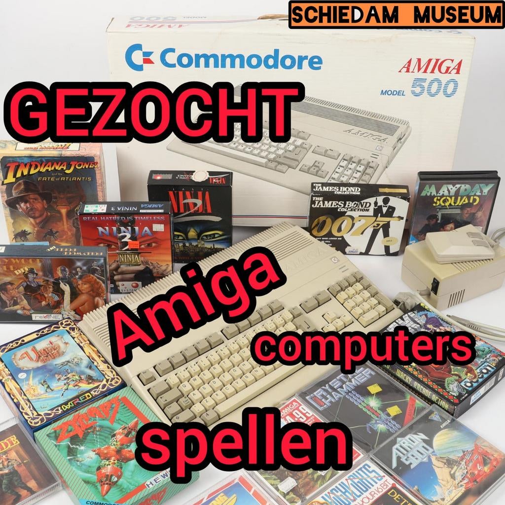 GEZOCHT Commodore Amiga, Computers en Software, Vintage Computers, Ophalen of Verzenden, Commodore Amiga