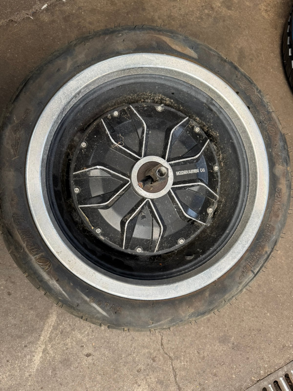 Band+ elektromotor voor elektrische scooter 12 inch, Fietsen en Brommers, Ophalen, Overige typen, Overige merken