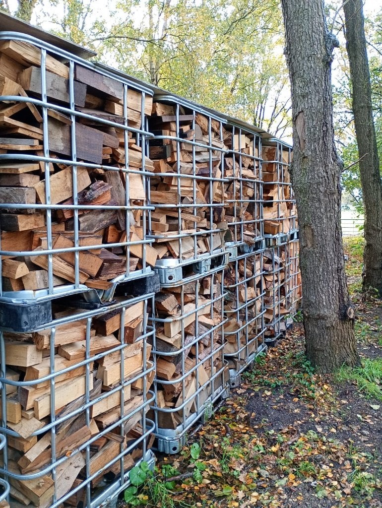 Haardhout eiken, Minder dan 3 m³, Ophalen, Eikenhout, Blokken