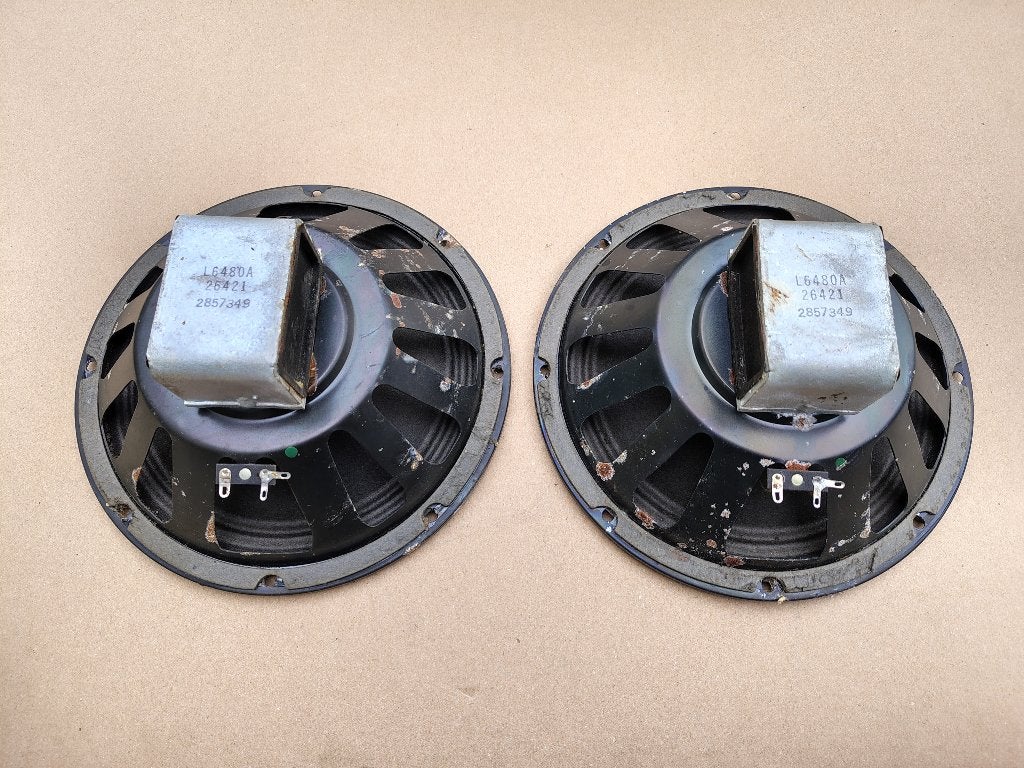 2x 10" Speakers Rowe- AMi (Div) jukebox, Verzenden, Gebruikt, 1950 tot 1960, Seeburg