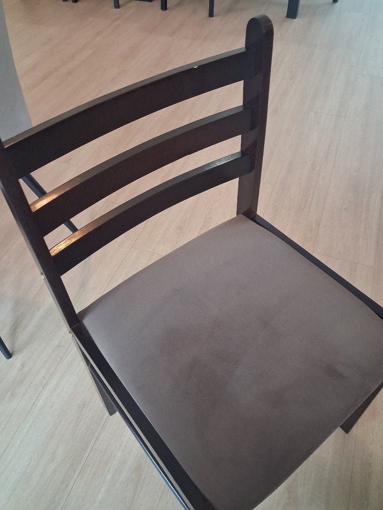 eetkamerstoelen, Huis en Inrichting, Ophalen, Bruin, Zo goed als nieuw, Vijf, Zes of meer stoelen