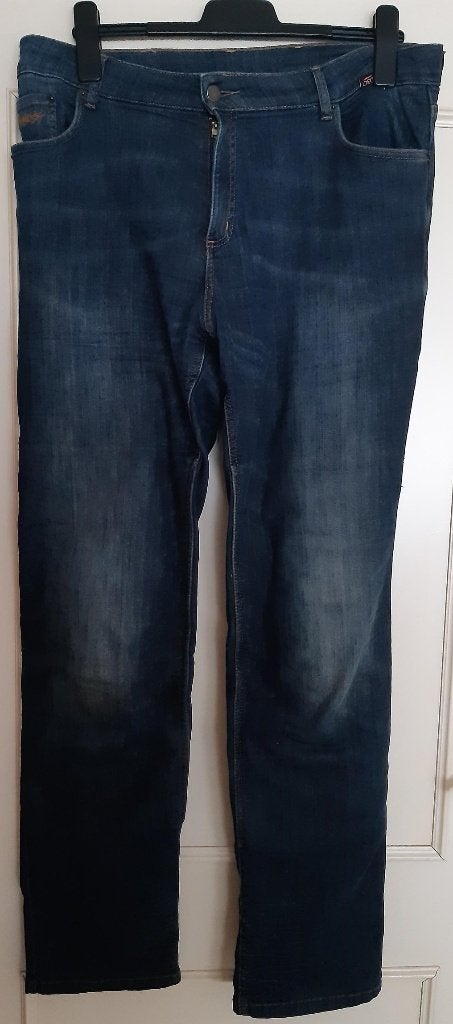 Motorbroek Jeans Richa Nora * Dames broek * 34/32 * € 75, Ophalen, Tweedehands, Dames, Broek | textiel