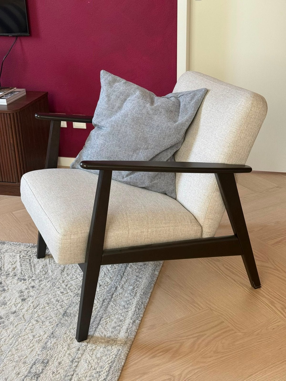 Ikea Ekenaset fauteuil, Ophalen, Gebruikt, Minder dan 75 cm, 50 tot 75 cm