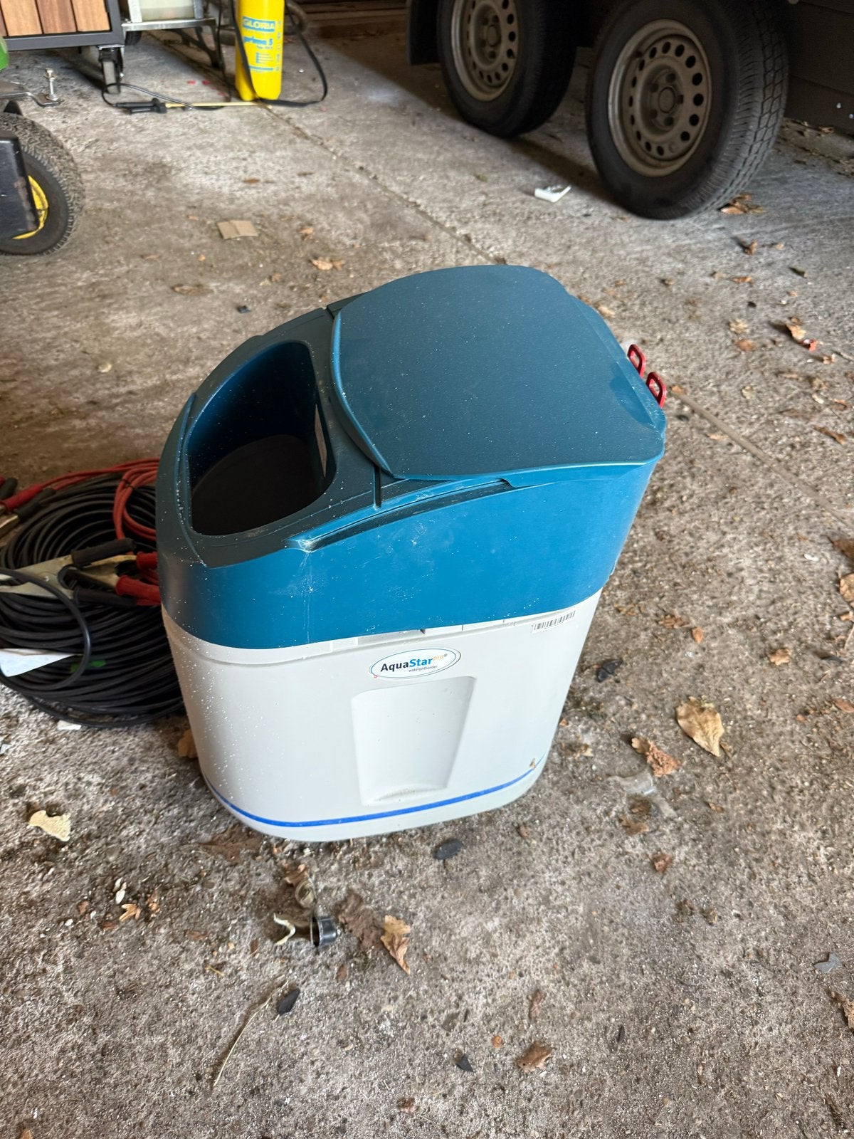 AquaStar Waterontharder - Gebruikt, Ophalen of Verzenden, Gebruikt, Waterontharder met zout