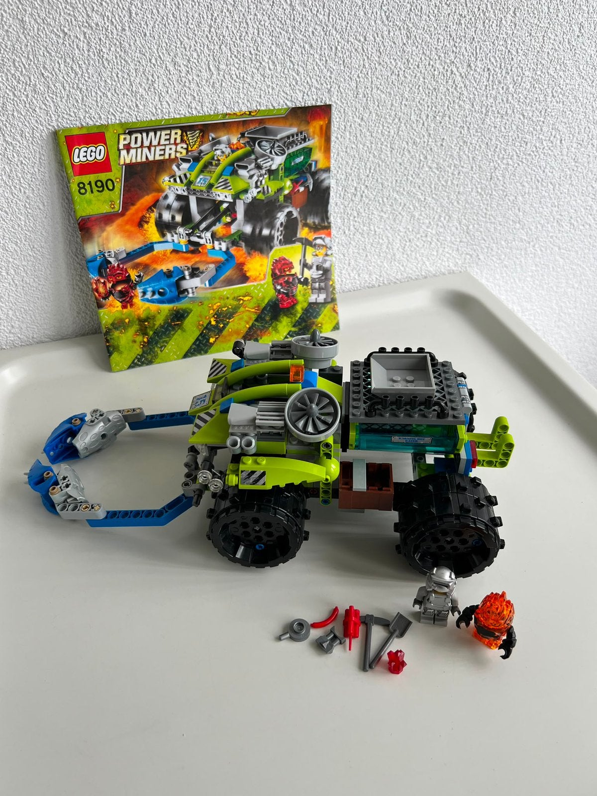 Lego Power Miners Claw Catcher set 8190, Ophalen of Verzenden, Zo goed als nieuw