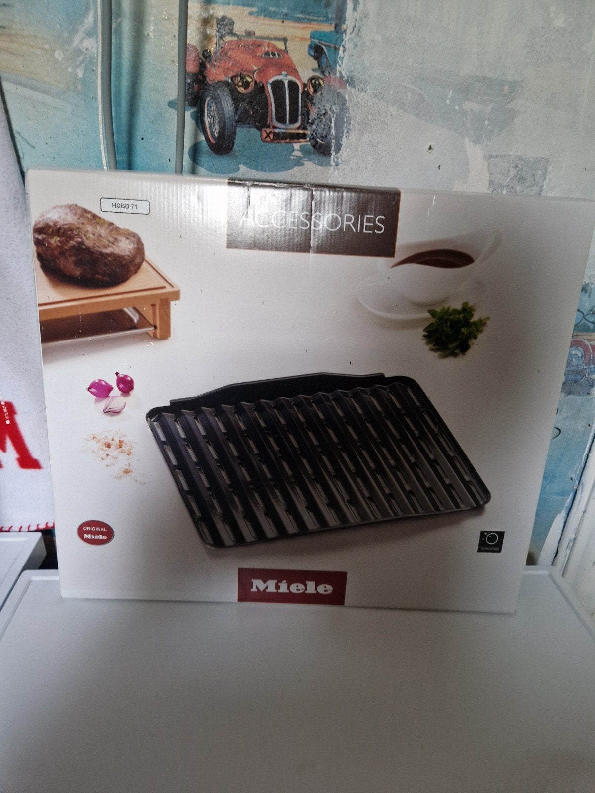Miele Grillplaat HGBB 71 voor HUBB - Nieuw in doos, Ophalen of Verzenden, Nieuw