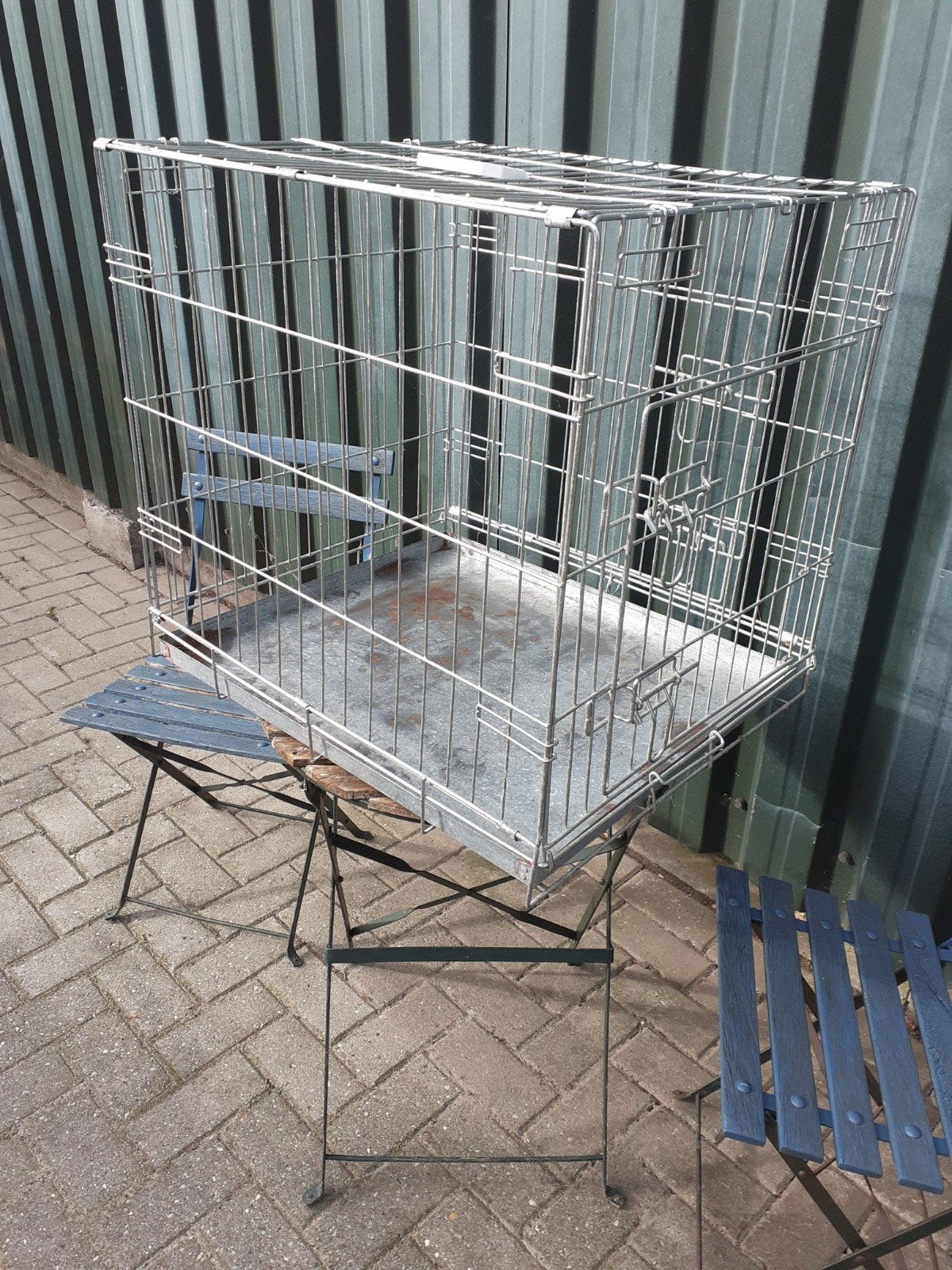 Bench met 2 deuren, Dieren en Toebehoren, Ophalen, 75 tot 110 cm, Minder dan 65 cm