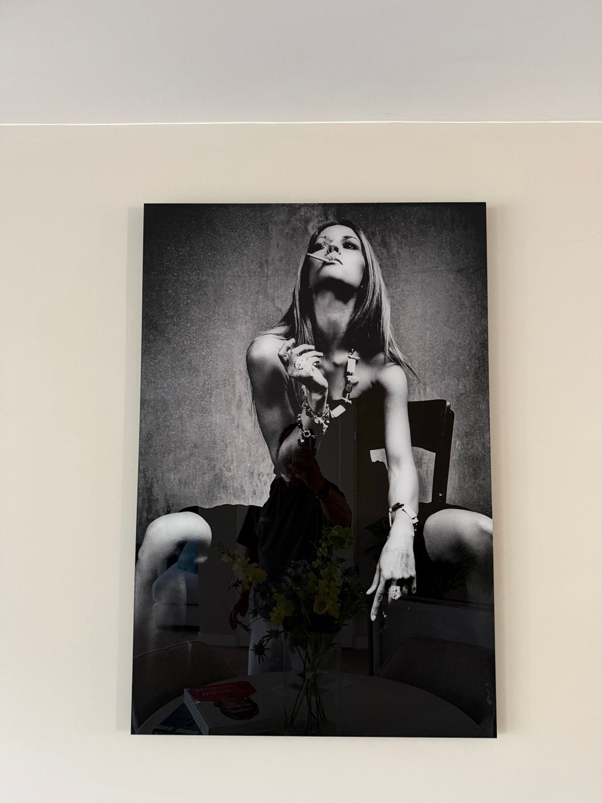 Luxe wanddecoratie van plexiglas 70x105 cm, Ophalen, Zo goed als nieuw, Kunststof, Schilderij