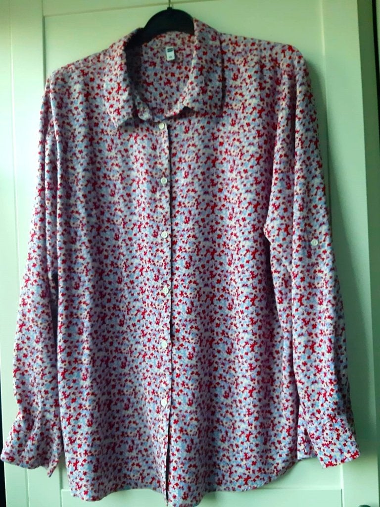 Blouse met kleine bloemetjes Maat XL, Meerkleurig, Maat 46/48 (XL) of groter, Nieuw, Ophalen of Verzenden