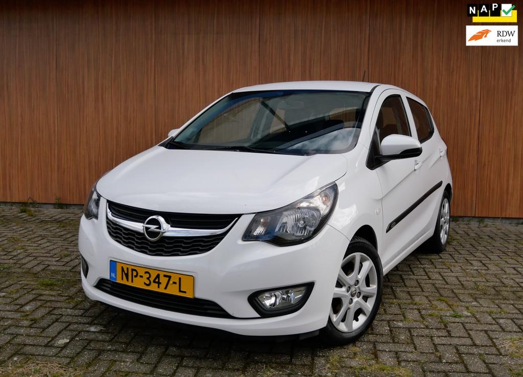 Opel KARL 1.0 ecoFLEX Edition | Prijs incl onderhoudsbeurt, Auto's, Voorwielaandrijving, 839 kg, Stof, Gebruikt