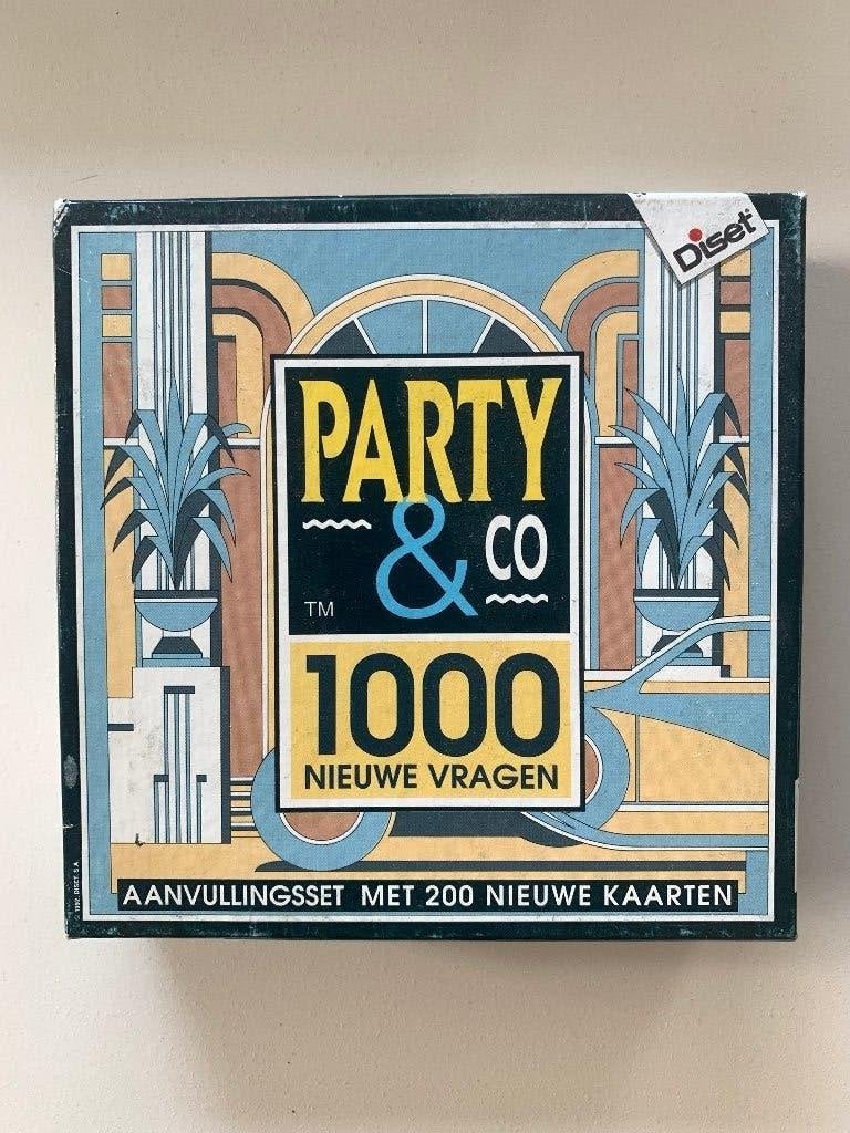 gezelschapsspel Party en Co + aanvulset, Vijf spelers of meer, Ophalen of Verzenden, Zo goed als nieuw, Diset