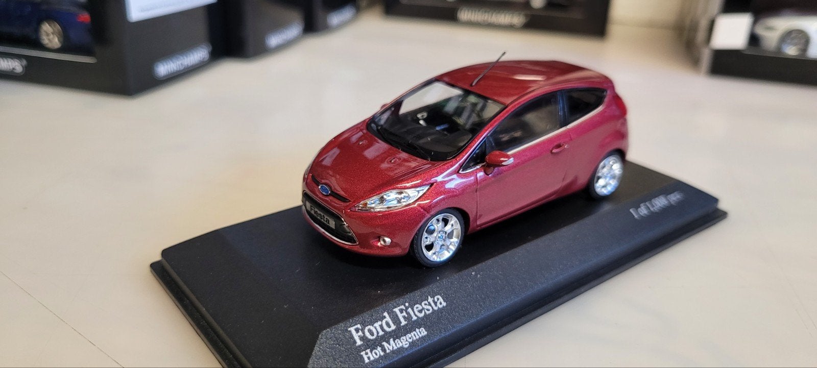 Minichamps 2008 Ford Fiesta MK7, Ophalen of Verzenden, Nieuw, Auto, MiniChamps