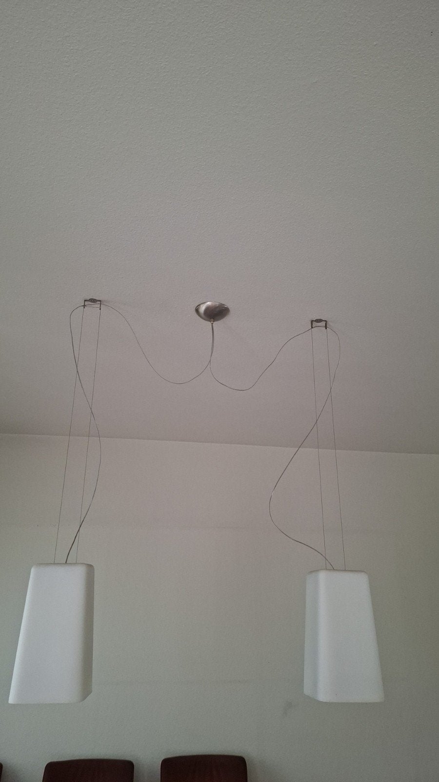 Hanglamp melkglas, Huis en Inrichting, Ophalen
