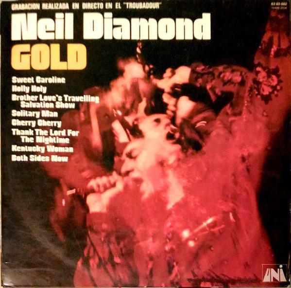 Neil Diamond "Gold" (LP 1970 UNI Spain), Ophalen of Verzenden, Gebruikt, 12 inch