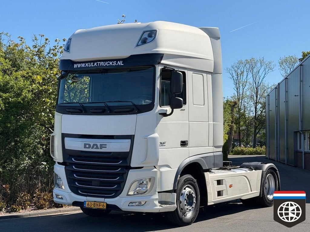 DAF XF 460 FT SSC - TACHO V2 - HOLLAND TRUCK K1929, Auto's, Vrachtwagens, Bedrijf, Te koop, ABS, Airconditioning, Bluetooth, Elektrische buitenspiegels