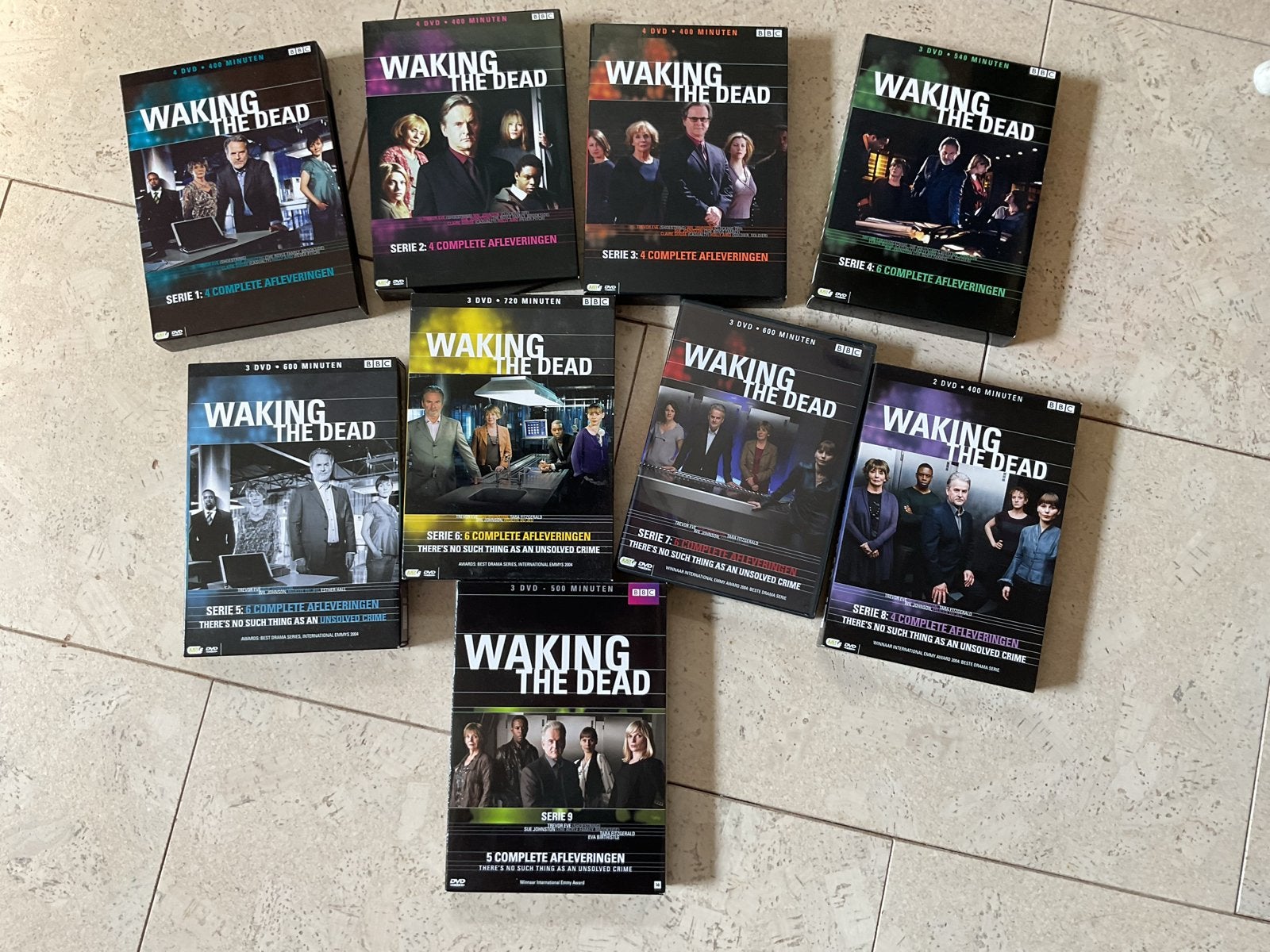 Waking the Dead - Complete Serie (Seizoenen 1-9) DVD Boxset, Engels, Vanaf 16 jaar, Misdaad, Nederlands