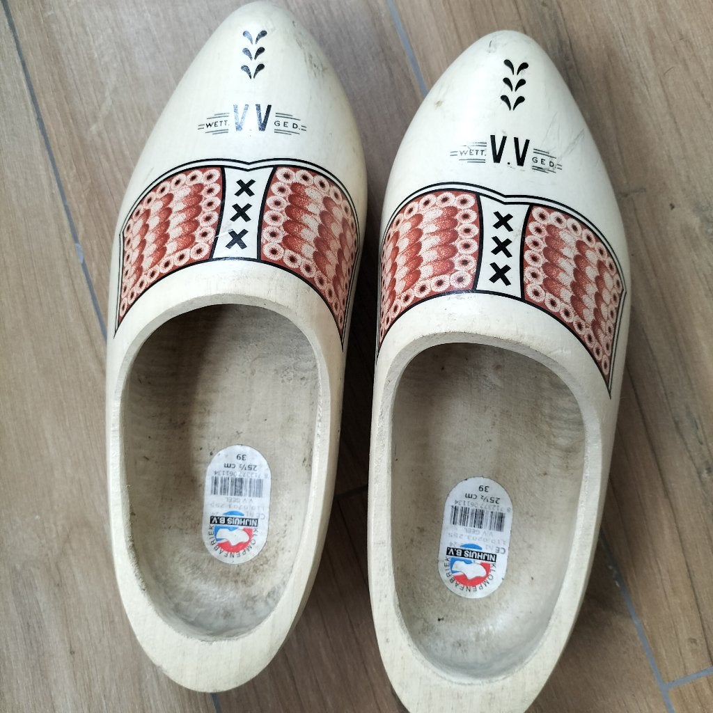 Houten klompen, Tuin en Terras, Dames, Schoenen, Gevavi, Ophalen of Verzenden