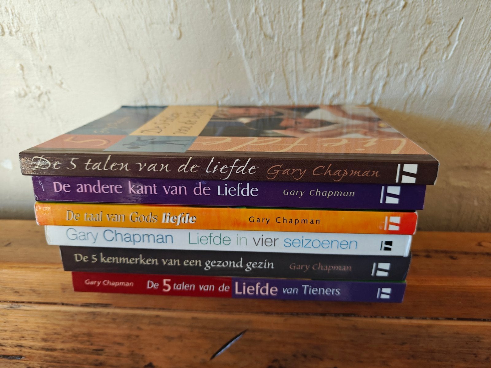 6 Boeken van Gary Chapman., Boeken, Ophalen of Verzenden, Zo goed als nieuw