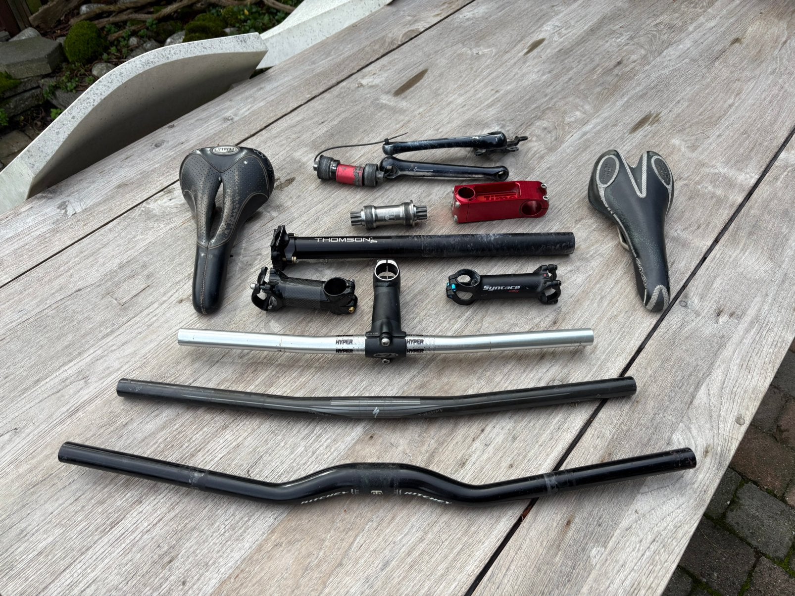 Retro vintage parts, Tune, S-Works, Answer, alu en carbon, Ophalen of Verzenden, Overige typen, Overige materialen
