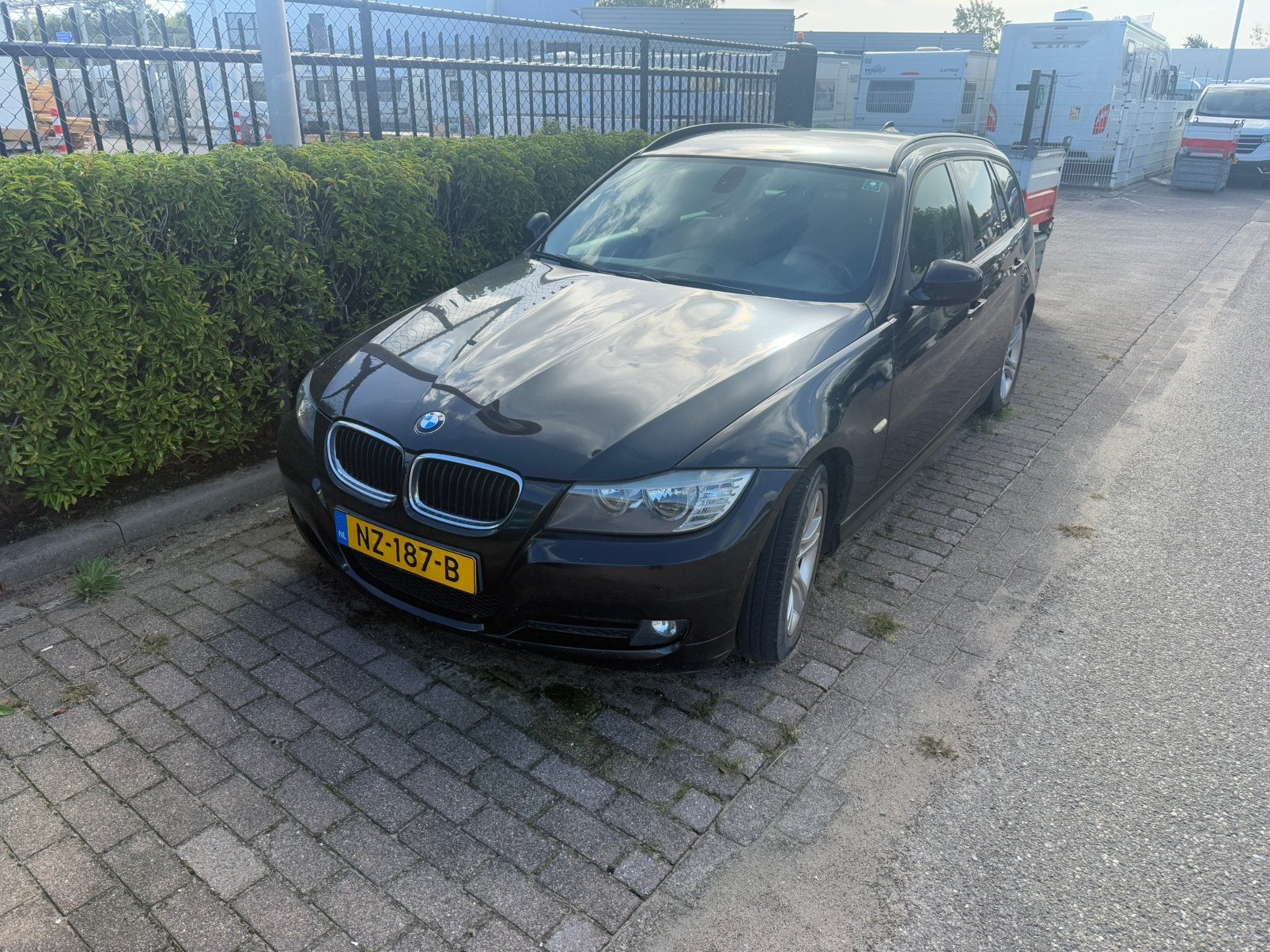 Bmw 3-serie Touring e91 2012 MOTORSCHADE, Stationwagon, Diesel, Zilver of Grijs, BMW