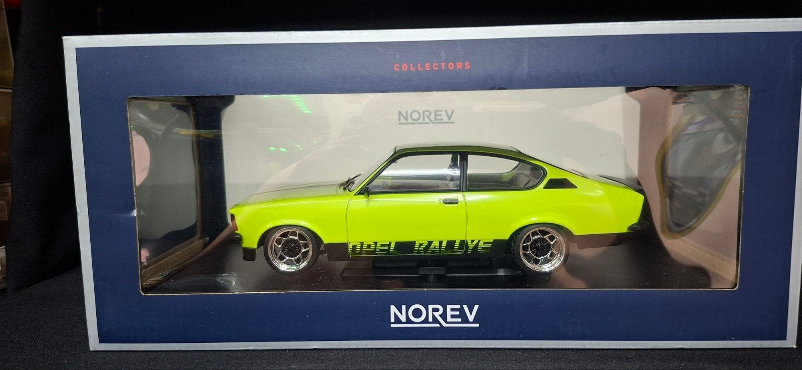 Norev Opel Kadett Rallye 2.0 E Verlaagd ATS velgen., Ophalen of Verzenden, Zo goed als nieuw, Auto