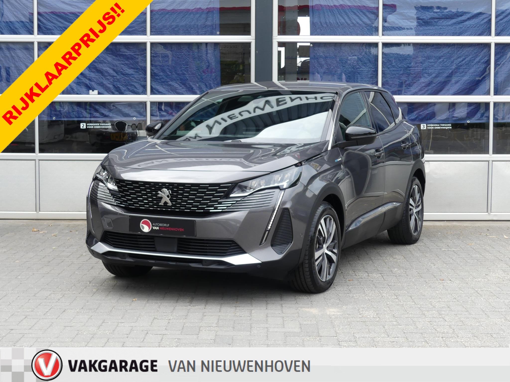 Peugeot 3008 1.6 HYbrid 300 Allure Pack (facelift) *t/m 10de, Auto's, Peugeot, Automaat, Parkeersensor, Gebruikt, 4 cilinders
