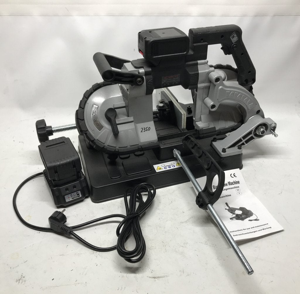 Draagbare bandzaag, model DLY-10CW1, op accu, Ophalen, Overige typen, Nieuw, 30 tot 70 mm
