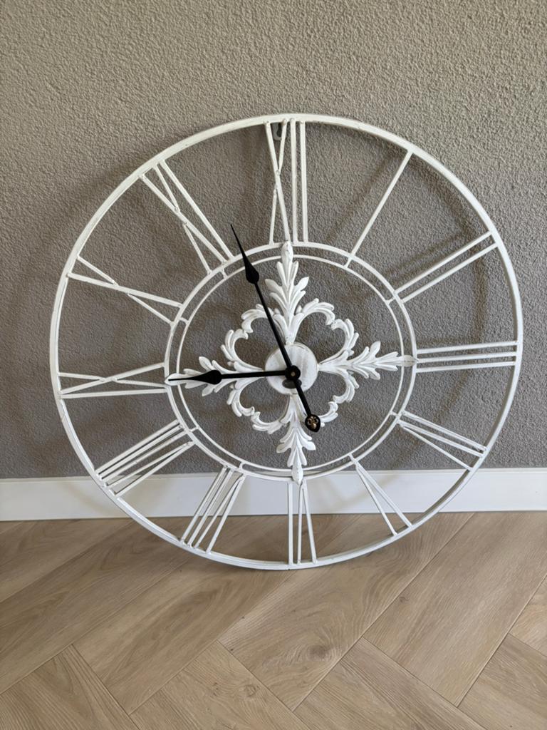 Riverdaele klok groot 70 cm, Huis en Inrichting, Woonaccessoires | Klokken, Ophalen, Zo goed als nieuw, Wandklok