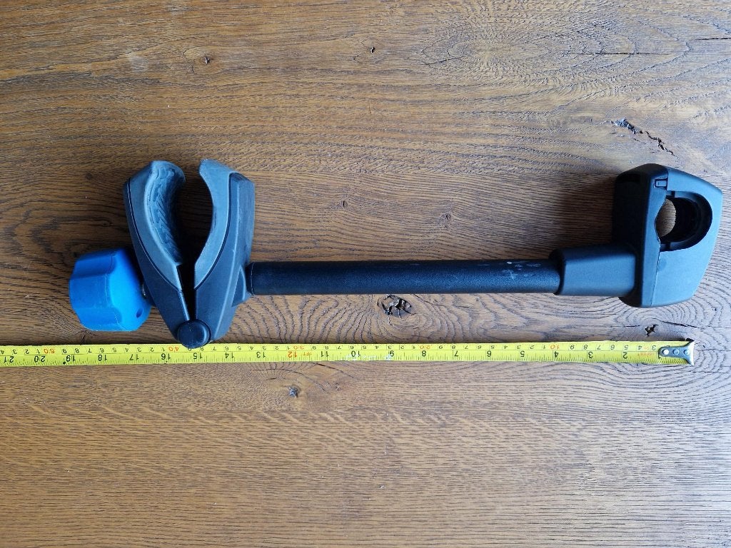 Gebruikte XLC fietsendrager Frameklem (46 cm), Ophalen of Verzenden, Zo goed als nieuw, Trekhaakdrager