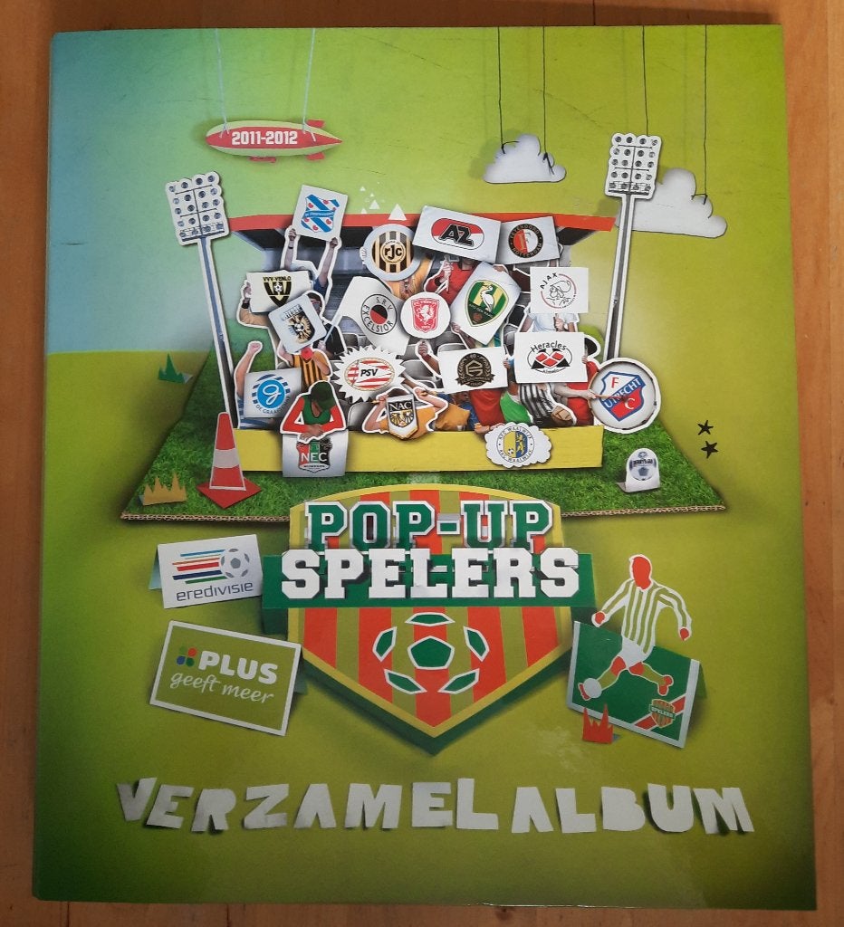 Pop-Up Spelers van de Eredivisie uit het seizoen 2011-2012, Ophalen of Verzenden