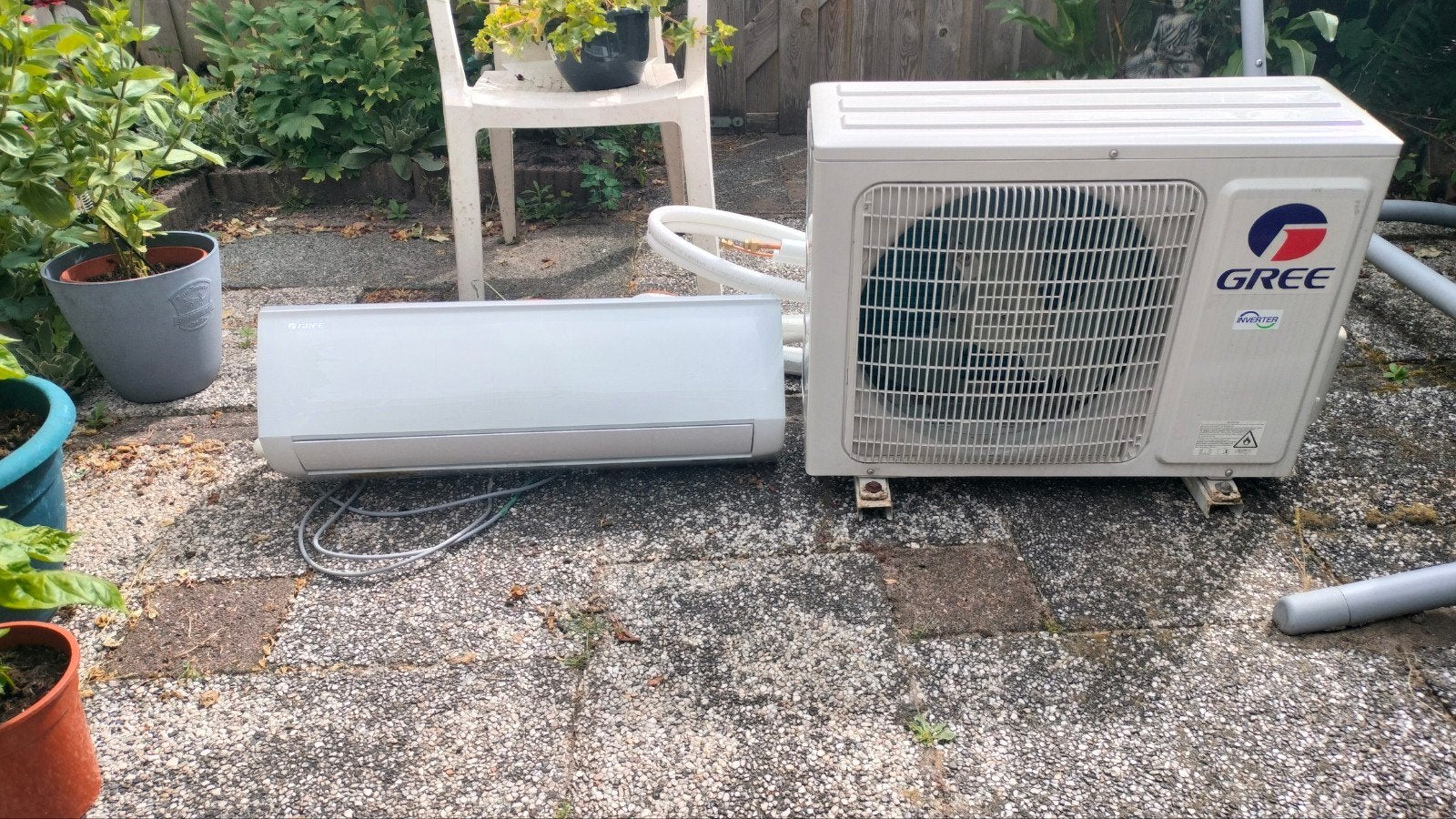 Gree airco, Witgoed en Apparatuur, Airco's, Ophalen, Mobiele airco, Minder dan 60 m³, 3 snelheden of meer
