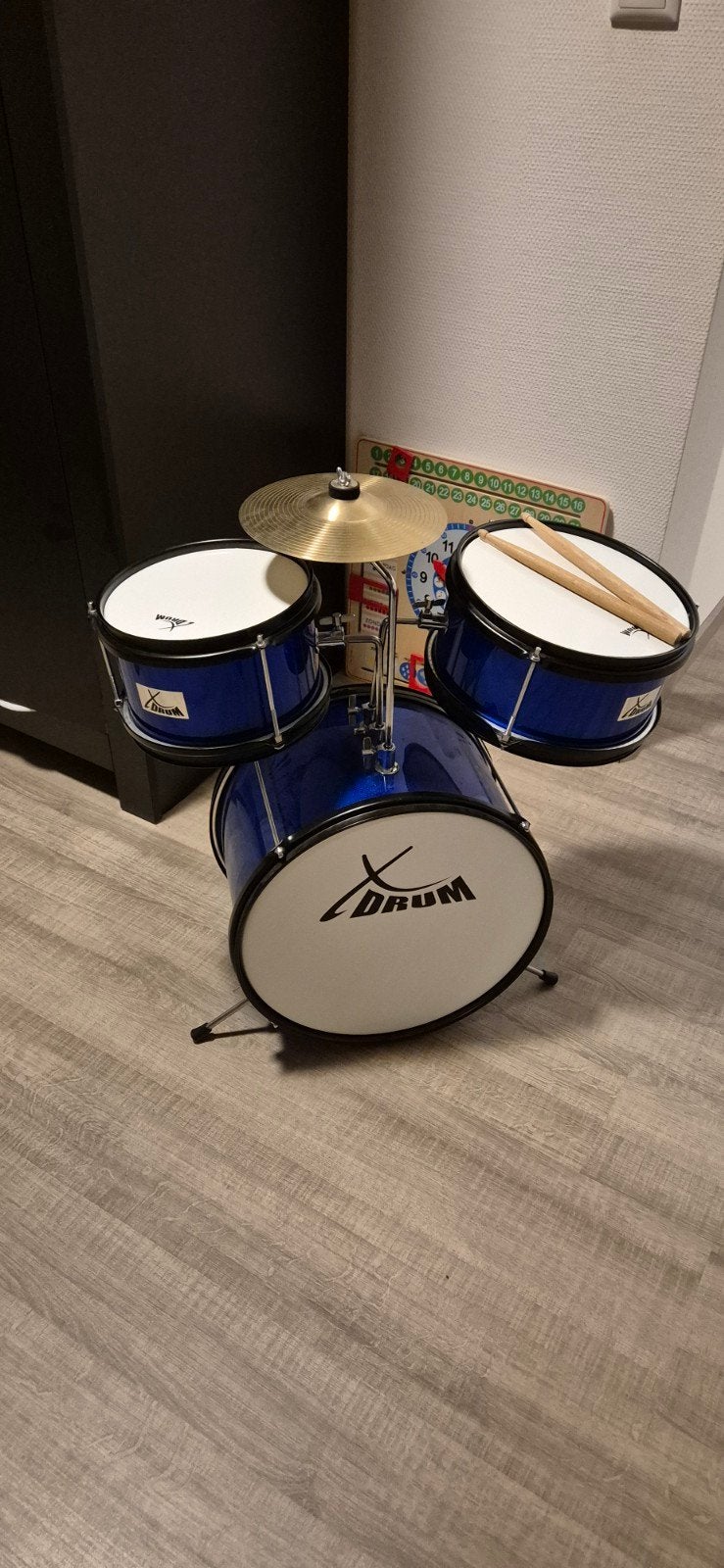 xdrum professioneel kinder drumstel junior, Muziek en Instrumenten, Ophalen, Zo goed als nieuw, Overige merken