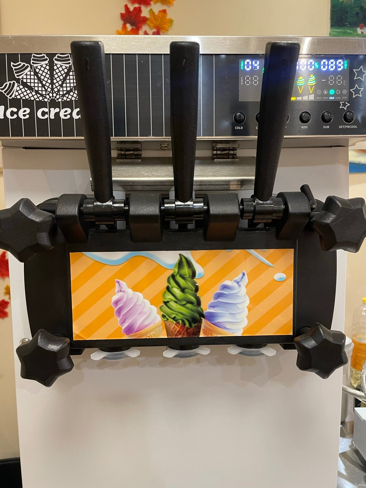 Professionele Softijsmachine - 1300W, 3 smaken, Witgoed en Apparatuur, Overige Witgoed en Apparatuur, Ophalen of Verzenden, Nieuw