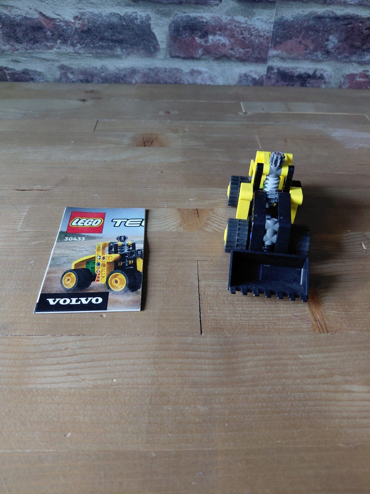 Lego Technic 30433 Volvo wiellader, Ophalen, Lego, Compleet, Zo goed als nieuw