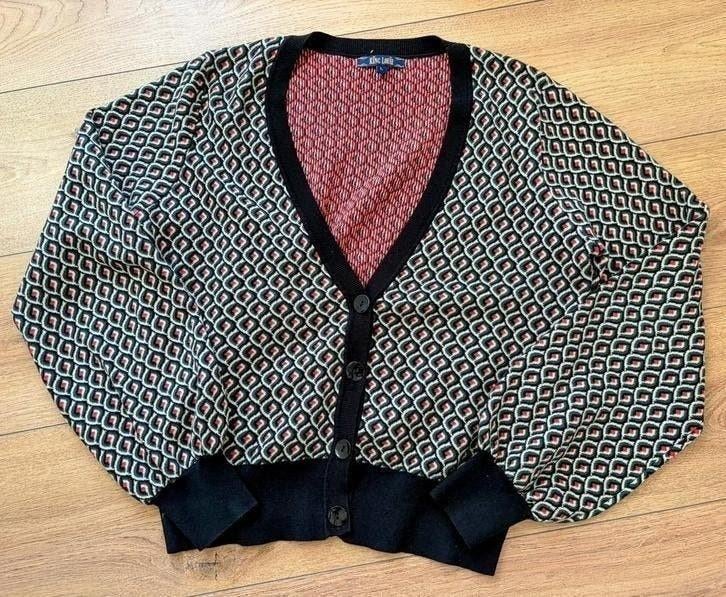 King Louie Cardi V Bell L, Kleding | Dames, Truien en Vesten, Ophalen of Verzenden, Zo goed als nieuw, Maat 42/44 (L), Overige kleuren
