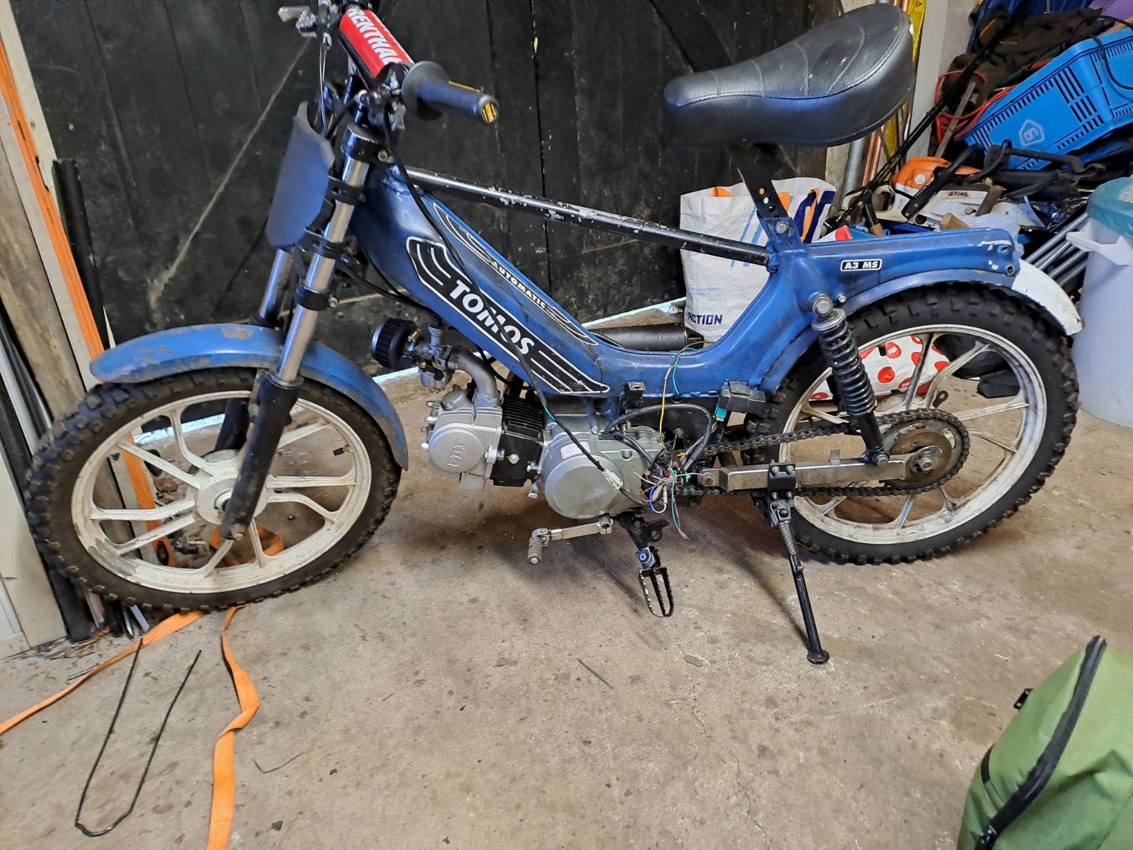 Unieke Cross tomos 125 cc, Fietsen en Brommers, Ophalen