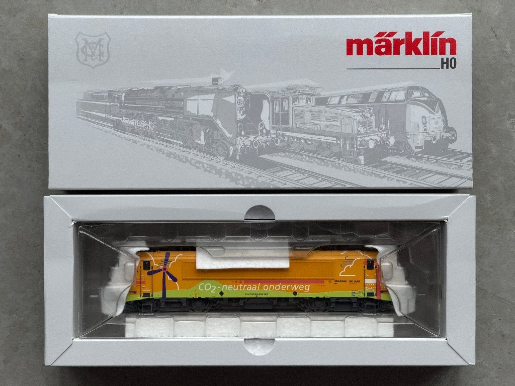 NIEUW Märklin H0 3972 Strukton Locomotief Elek. NS In Doos, Hobby en Vrije tijd, Ophalen, Wisselstroom, Locomotief, Nieuw