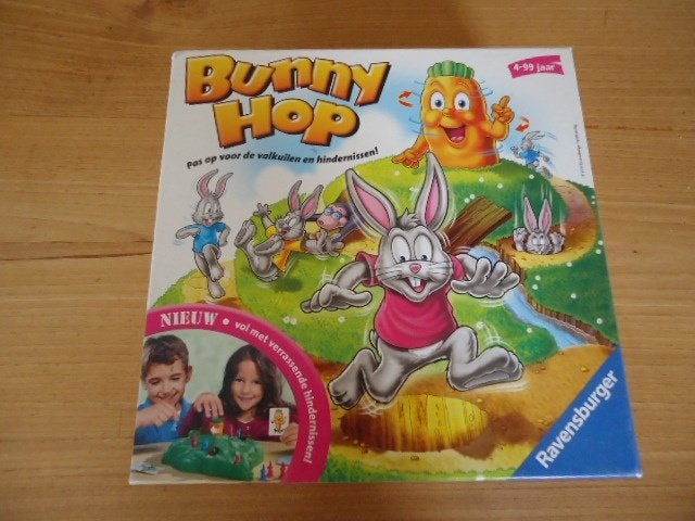 Bunny Hop!, Een of twee spelers, Ophalen of Verzenden, Zo goed als nieuw