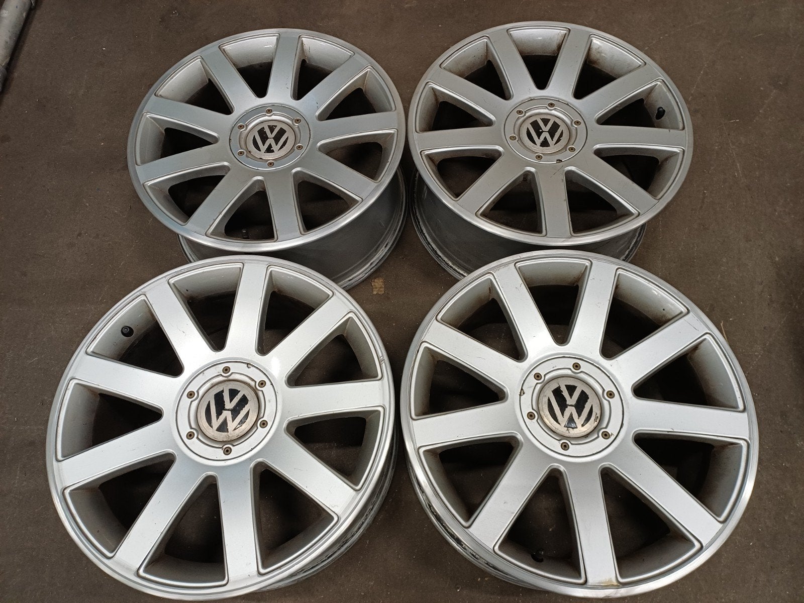 18" AUDI RS4 VELGEN "OLD RS4" 5x100 / 5x112 AUDI VW MK4, Ophalen, 18 inch, Gebruikt, Velg(en)