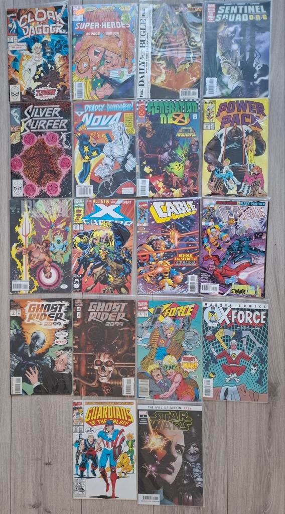 Marvel comics 18 diverse comics., Meerdere comics, Ophalen of Verzenden, Amerika