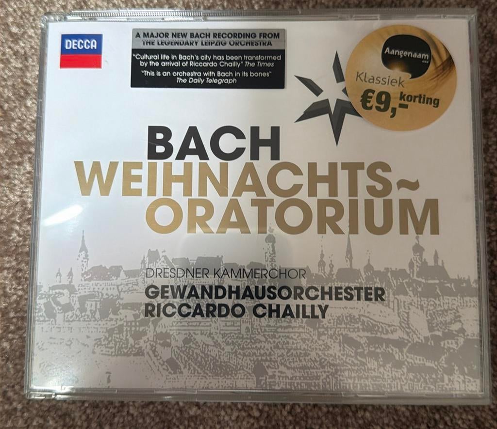 Bach Weinachts oratorium, Boxset, Overige typen, Ophalen of Verzenden, Zo goed als nieuw