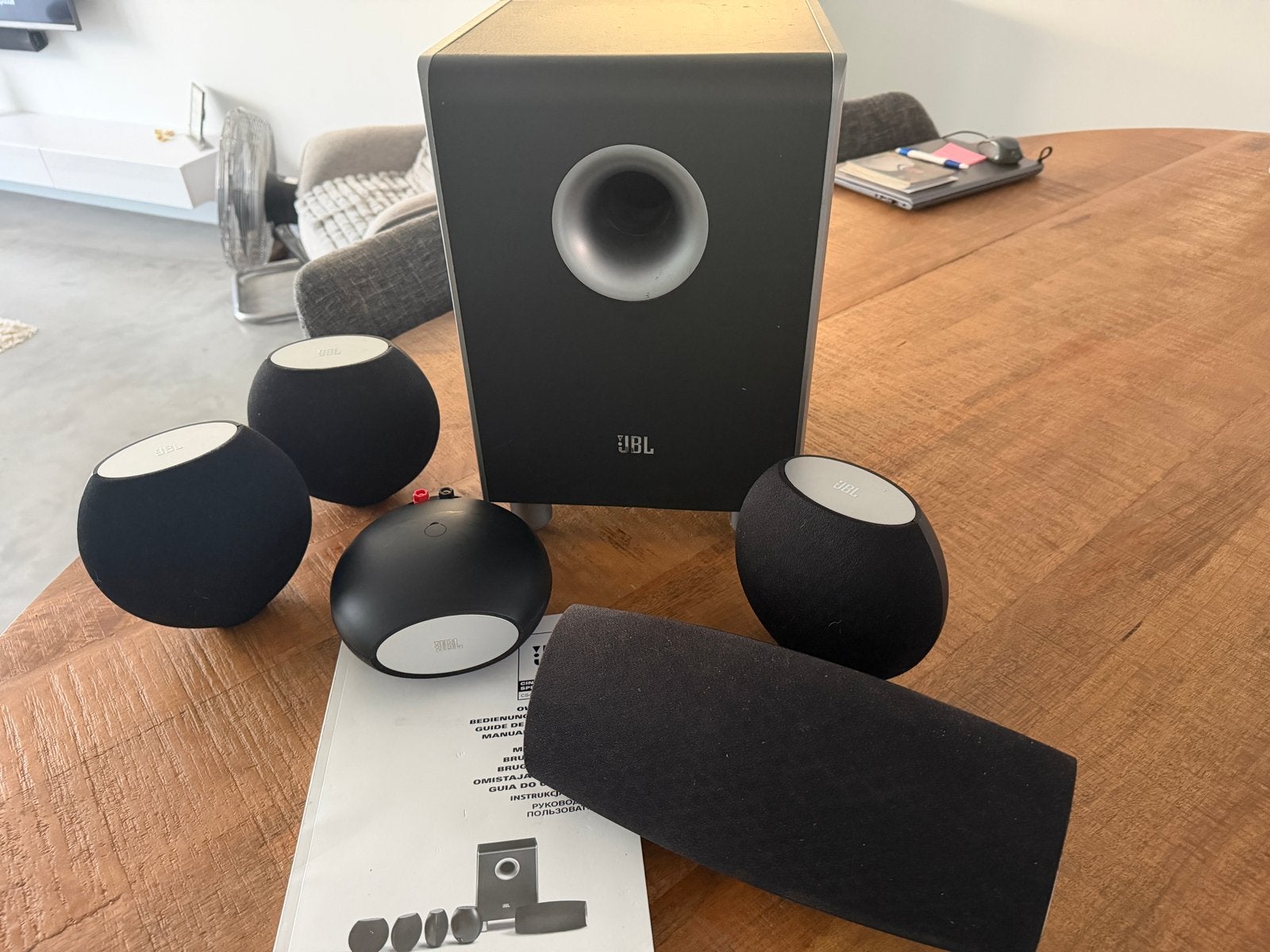 JBL Surround Sound Systeem - Compleet met Subwoofer, Audio, Tv en Foto, Gebruikt, 70 watt of meer, Ophalen of Verzenden, 5.1-systeem