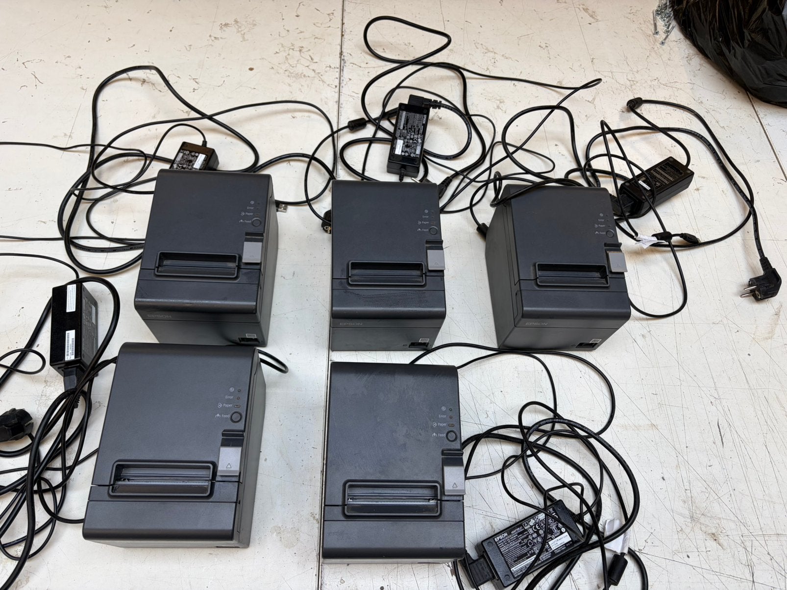7x EPSON bonprinter TM-T20II, Ophalen, Zo goed als nieuw